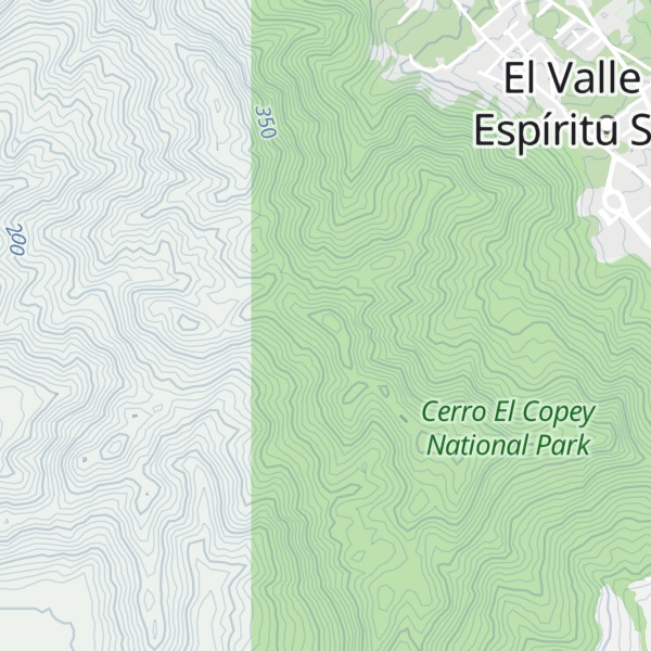 Map of Cerro El Piache