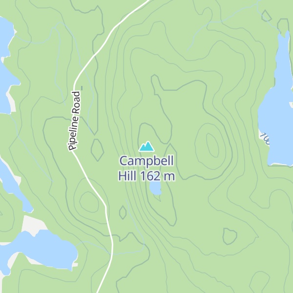 Map of Campbell Hill