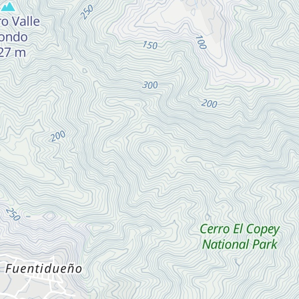 Map of La Peña