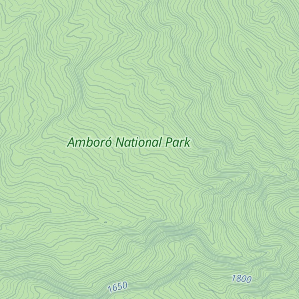 Map of Cerro San Rafael