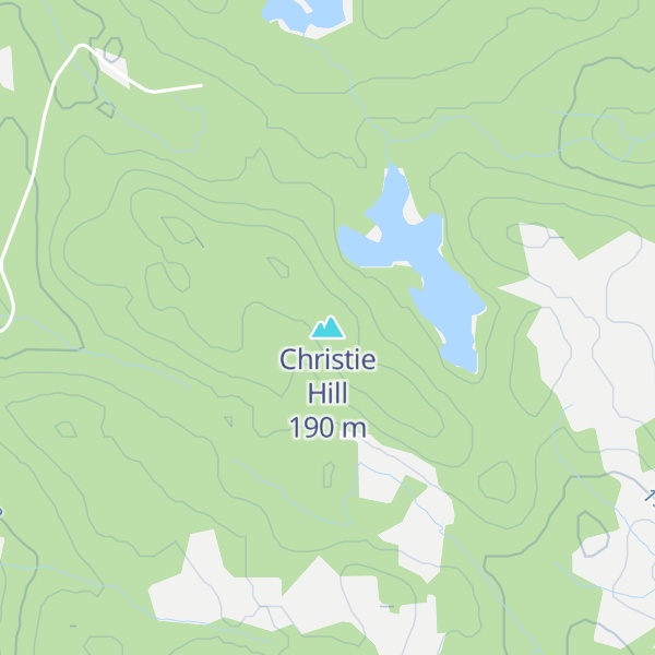 Map of Christie Hill