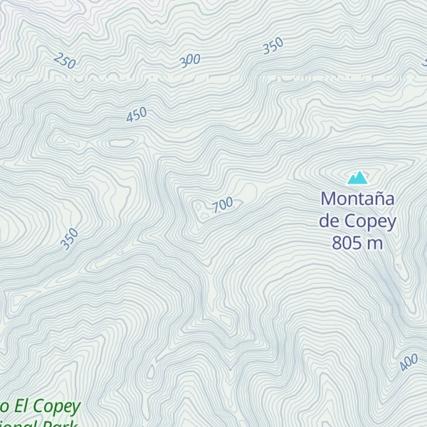 Map of Cerro Las Minas