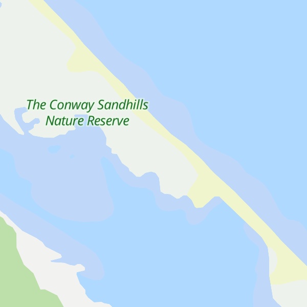 Map of Conway Sand Hills