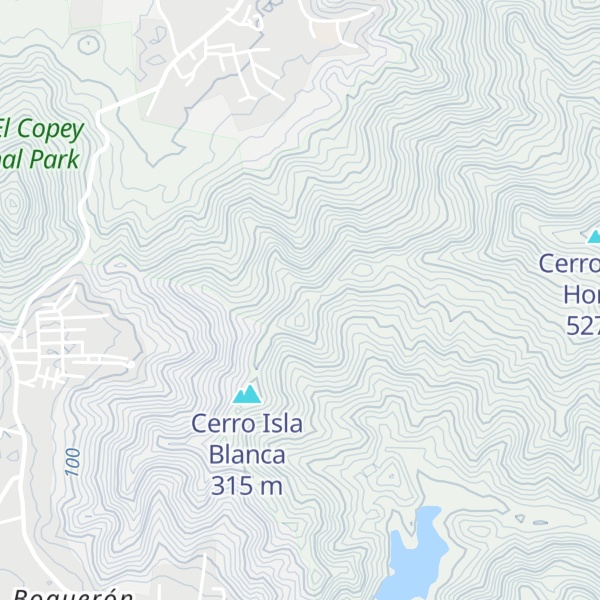 Map of El Portachuelo