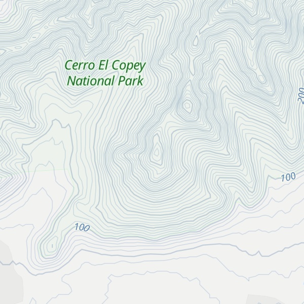 Map of Cerro El Güire