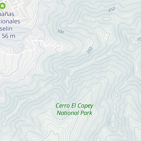 Map of Cerro Guaraguao
