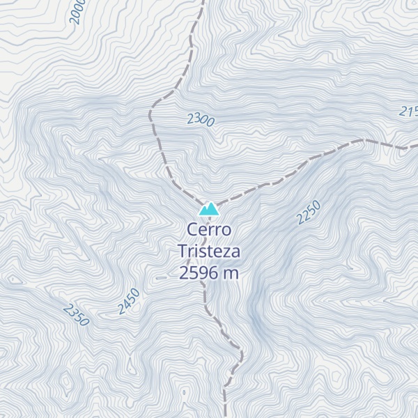 Map of Cerro Tristeza