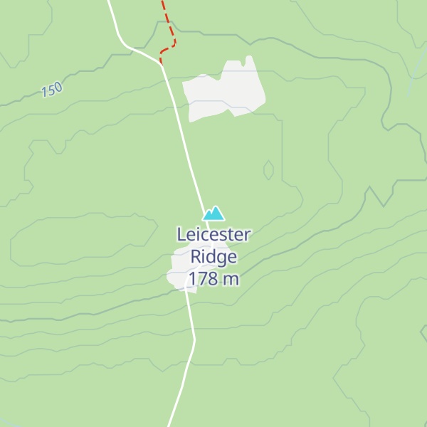 Map of Leicester Ridge