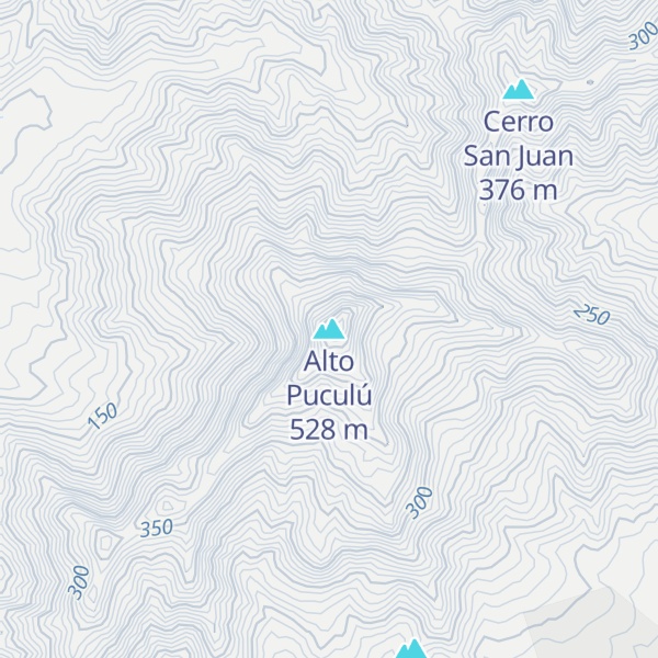 Map of Alto Puculú