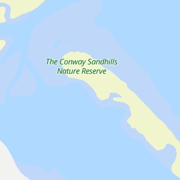 Map of Conway Sand Hills