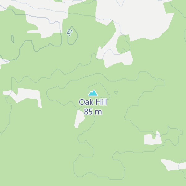 Map of Oak Hill