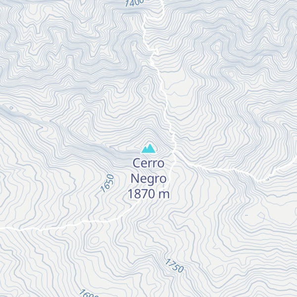Map of Cerro Negro
