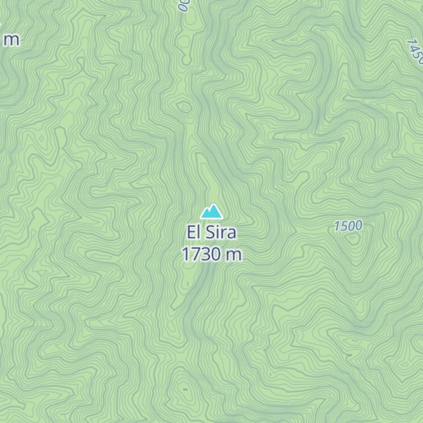 Map of El Sira