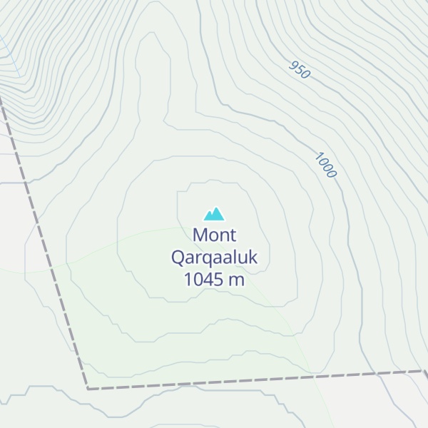 Map of Mont Qarqaaluk