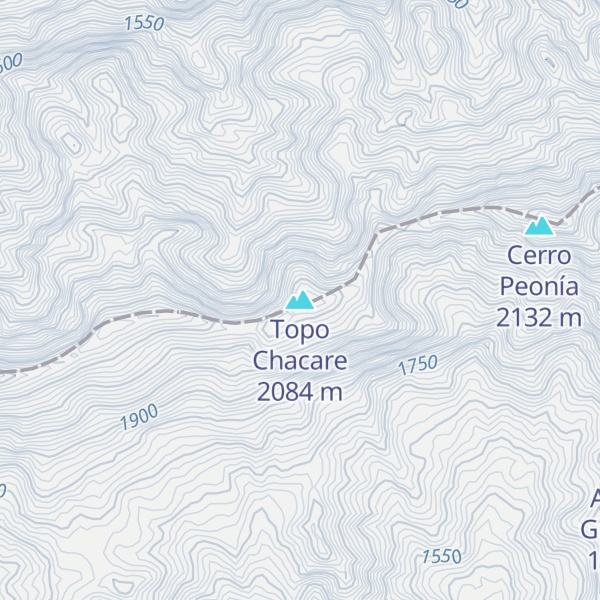 Map of Topo Chacare