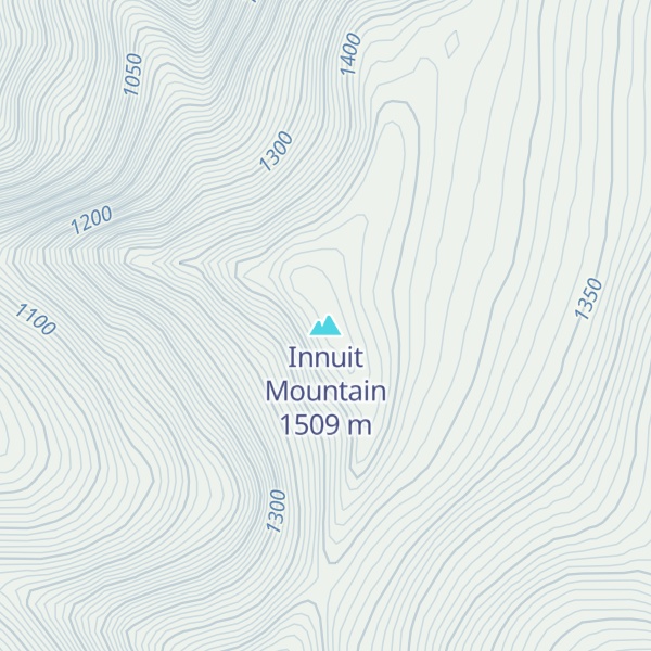Map of Innuit Mountain