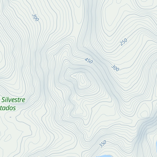 Map of Cerro Casco