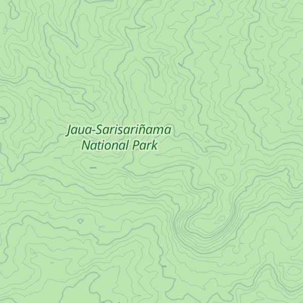 Map of Cerro Cayenama