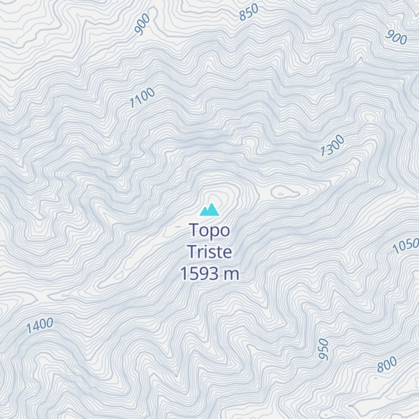 Map of Topo Triste
