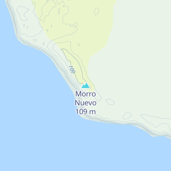 Map of Morro Nuevo