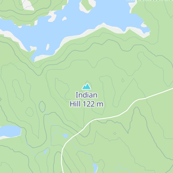 Map of Indian Hill