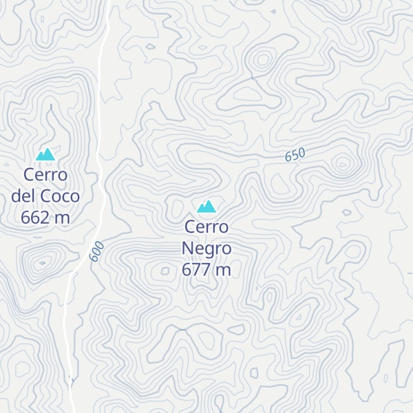 Map of Cerro Negro