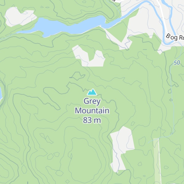 Map of Grey Mountain