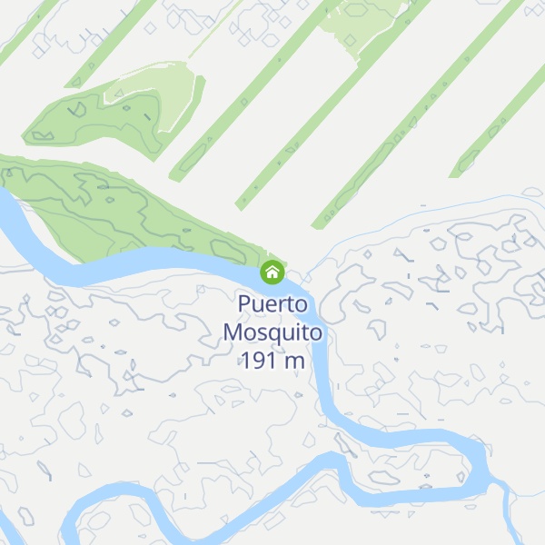 Map of Puerto Mosquito