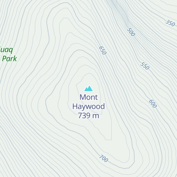 Map of Mont Haywood