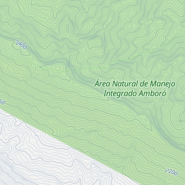 Map of Cerro Filo del Rasete