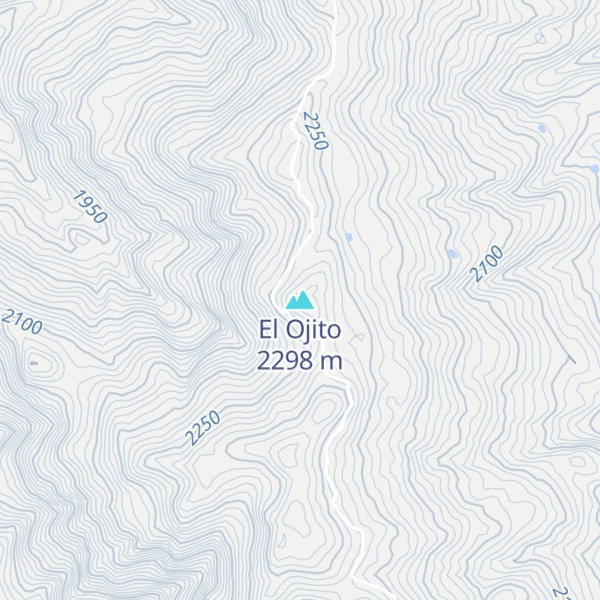 Map of El Ojito