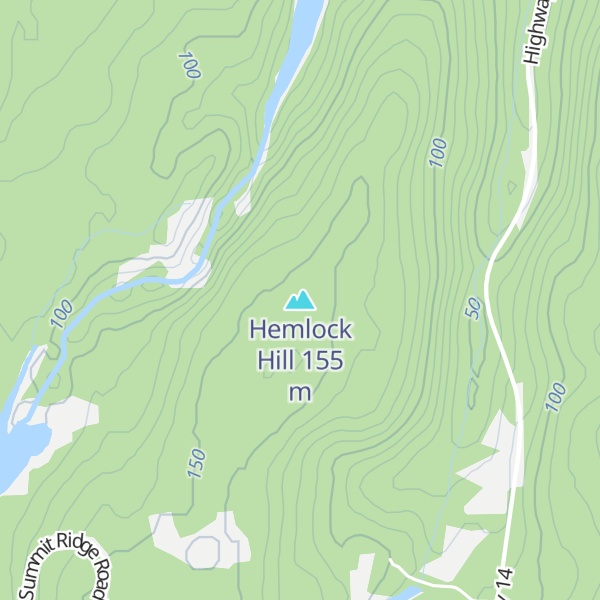 Map of Hemlock Hill
