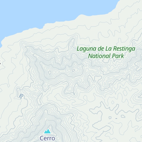 Map of Cerro Taguapiral