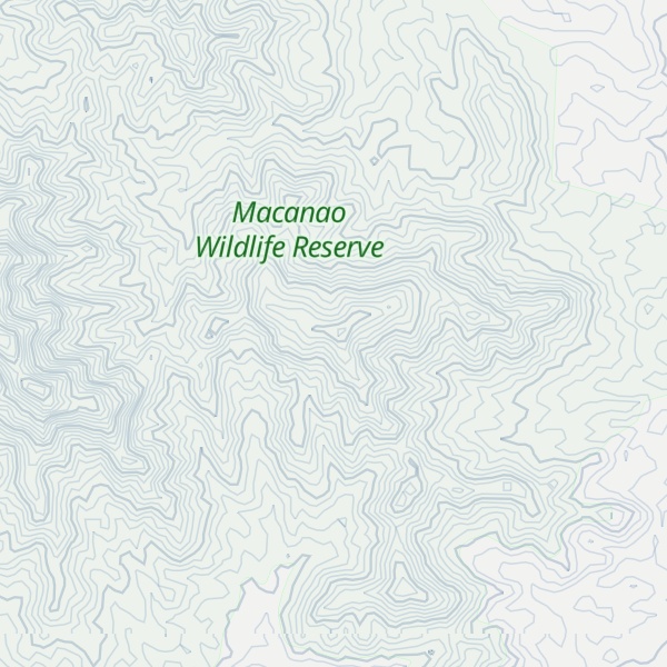Map of Cerro El Castillo