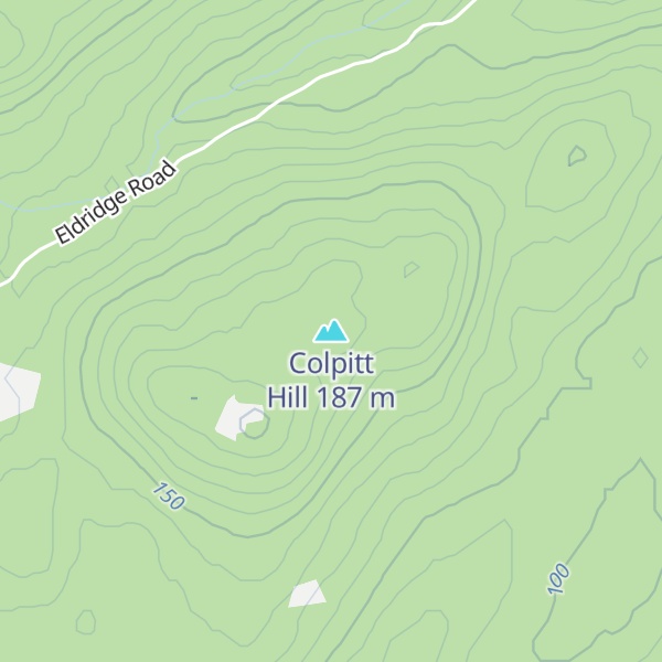 Map of Colpitt Hill