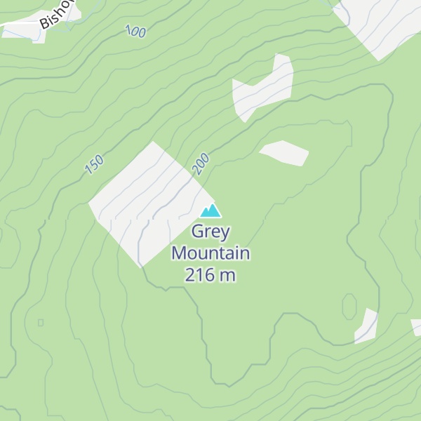 Map of Grey Mountain