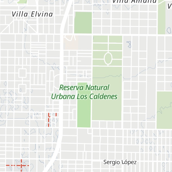 Map of Centro de Interpretación Los Caldenes