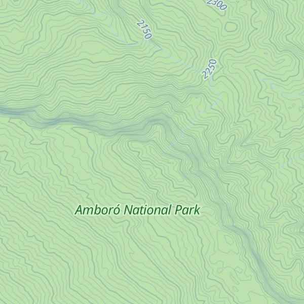 Map of Cerro Agua Blanca