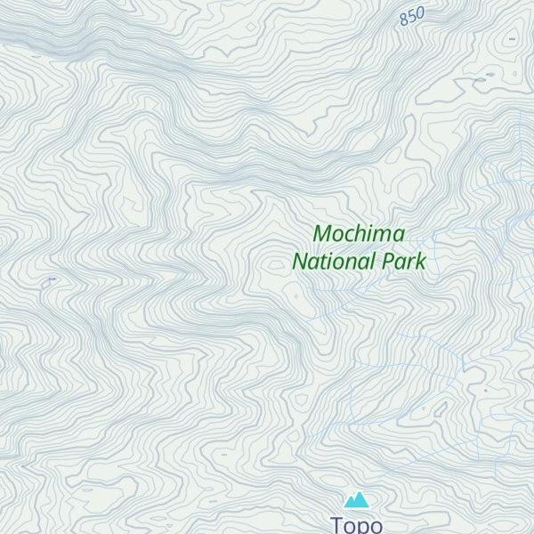 Map of Cerro La Virgen