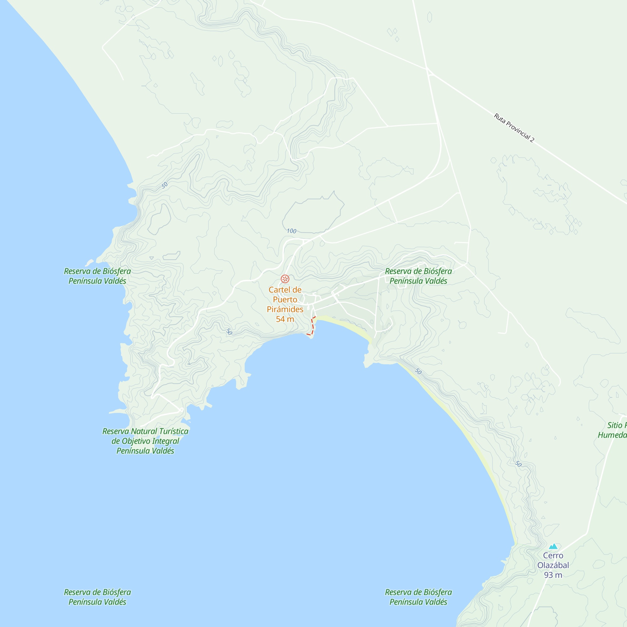 Información Turística map