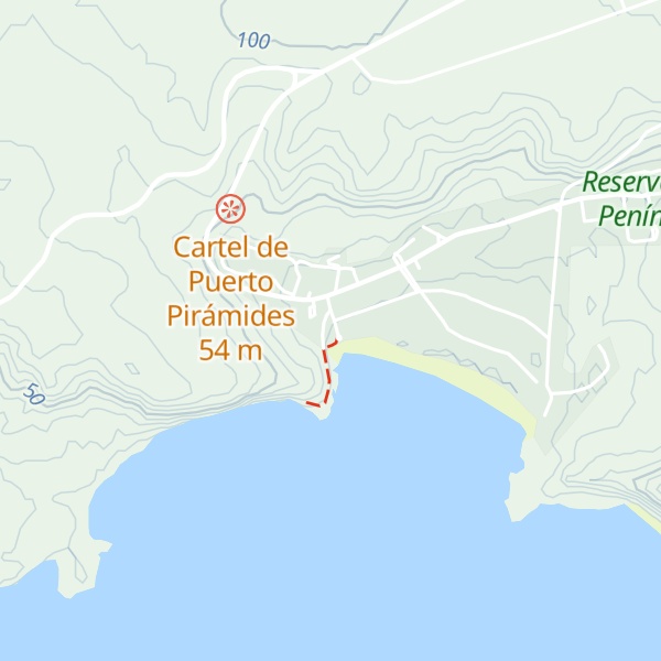 Map of Información Turística