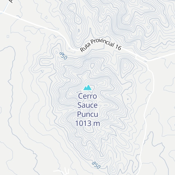 Map of Cerro Sauce Puncu