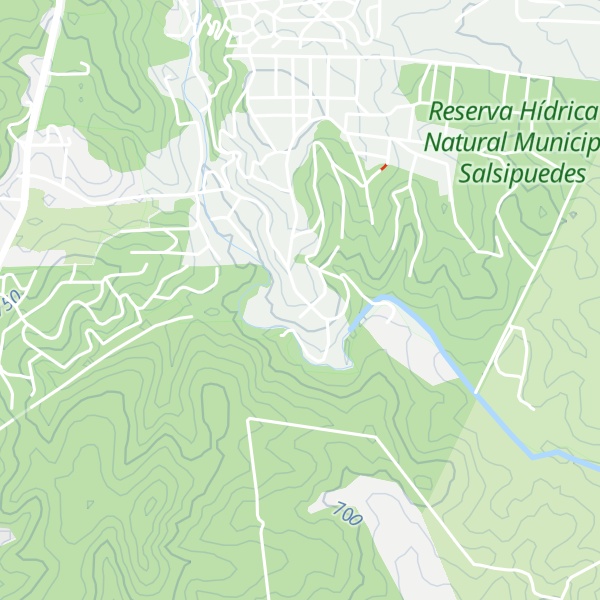 Map of Cabañas El Paraíso