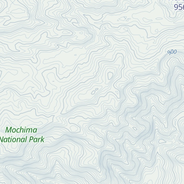 Map of Cerro La Vega
