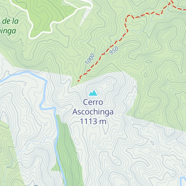 Map of Cerro Ascochinga