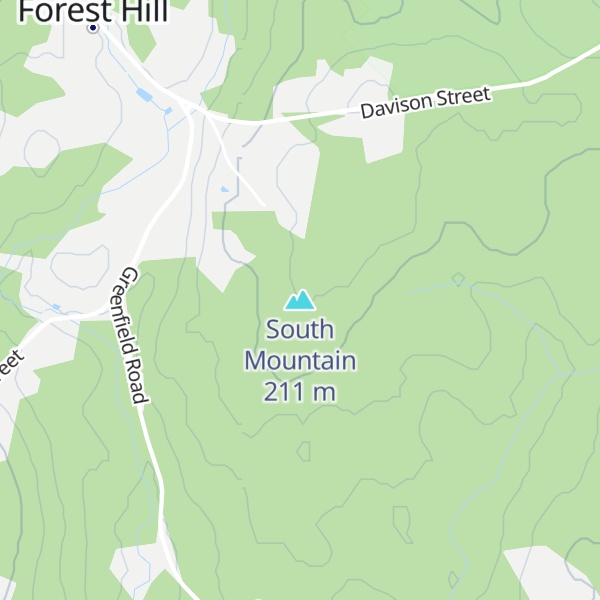 Map of South Mountain