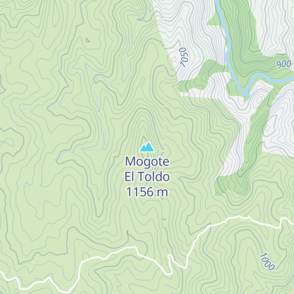 Map of Mogote El Toldo