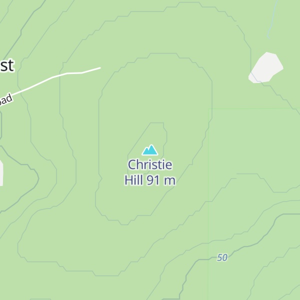 Map of Christie Hill