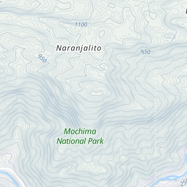 Map of Topo Naranjalito