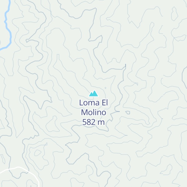 Map of Loma El Molino